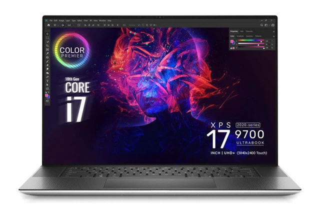 Dell XPS 17 9700 với hiệu năng vượt trội, xử lý mượt mà tác vụ nặng và game đỉnh cao.
