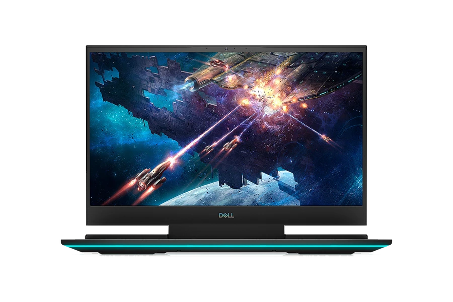 Bàn phím RGB 4 vùng của Dell Gaming G7 7500 với hành trình phím tuyệt vời