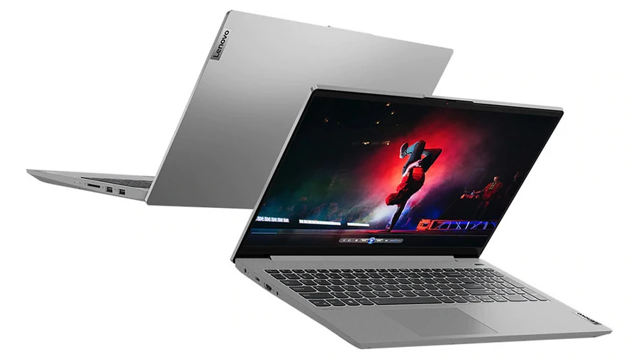 Lenovo Ideapad 5 15 AMD với vỏ nhôm phay xước, trọng lượng nhẹ, phù hợp sinh viên.