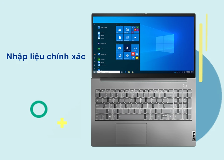 Bàn phím và touchpad Lenovo ThinkBook 15 G2