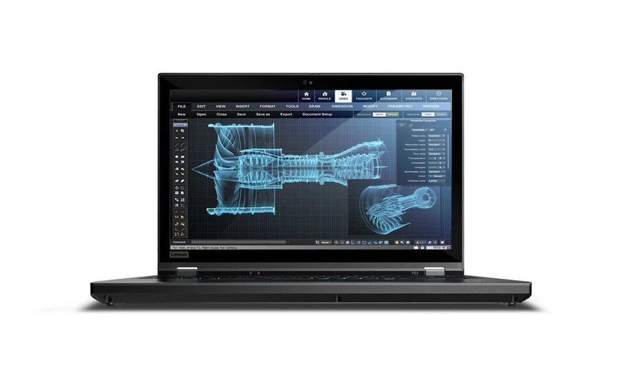 Lenovo ThinkPad P53 với CPU Coffee Lake thế hệ 9 và card đồ họa Quadro