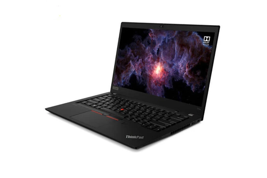 Lenovo Thinkpad T14s với màn hình Full HD IPS, tùy chọn màu sắc đa dạng.