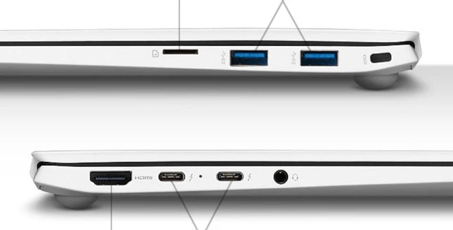 LG Gram 16 2021 với các cổng kết nối đa dạng và pin 82Wh