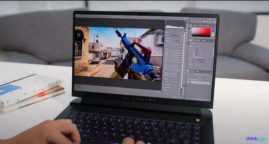 Card đồ họa NVIDIA RTX 3060 6GB DDR4 trên laptop Alienware m15 Ryzen Edition R5