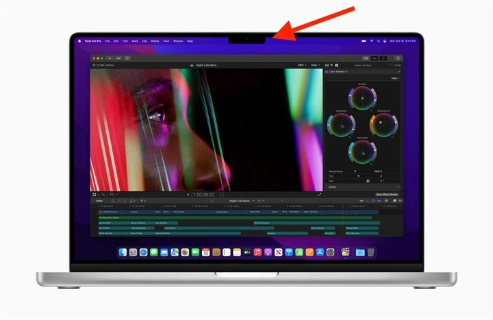 MacBook Pro 2021 màn hình Liquid Retina XDR viền mỏng, tai thỏ