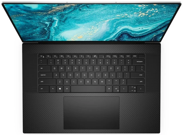 Bàn phím và touchpad lớn của Dell XPS 17 9710