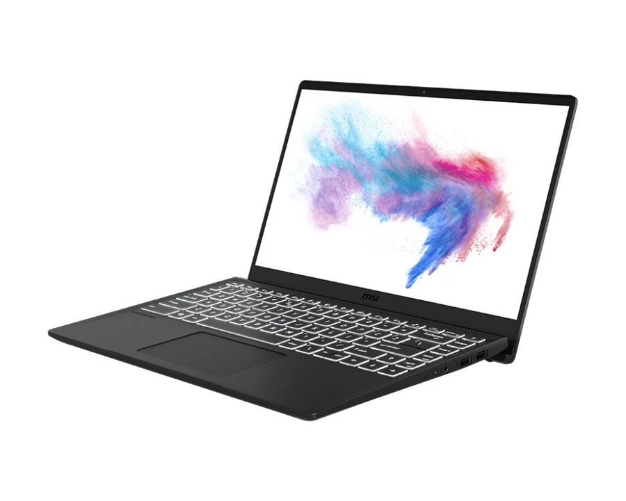 MSI Modern 14 B10 với màn hình 14 inch FHD viền mỏng và bàn phím Tenkeyless