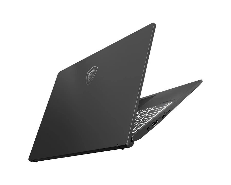 Laptop MSI Modern 14 B10 thiết kế hiện đại, vỏ nhôm nguyên khối, viền màn hình siêu mỏng