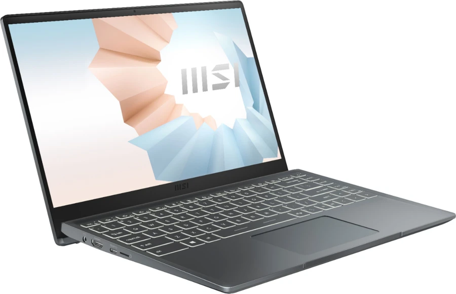 Laptop MSI Modern 14 B10 mỏng nhẹ với hiệu năng mạnh mẽ từ CPU Intel Comet Lake thế hệ 10.