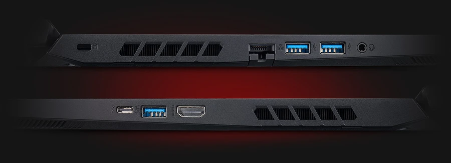 Acer Nitro 5 2021 (Intel H45) với các cổng kết nối đa dạng