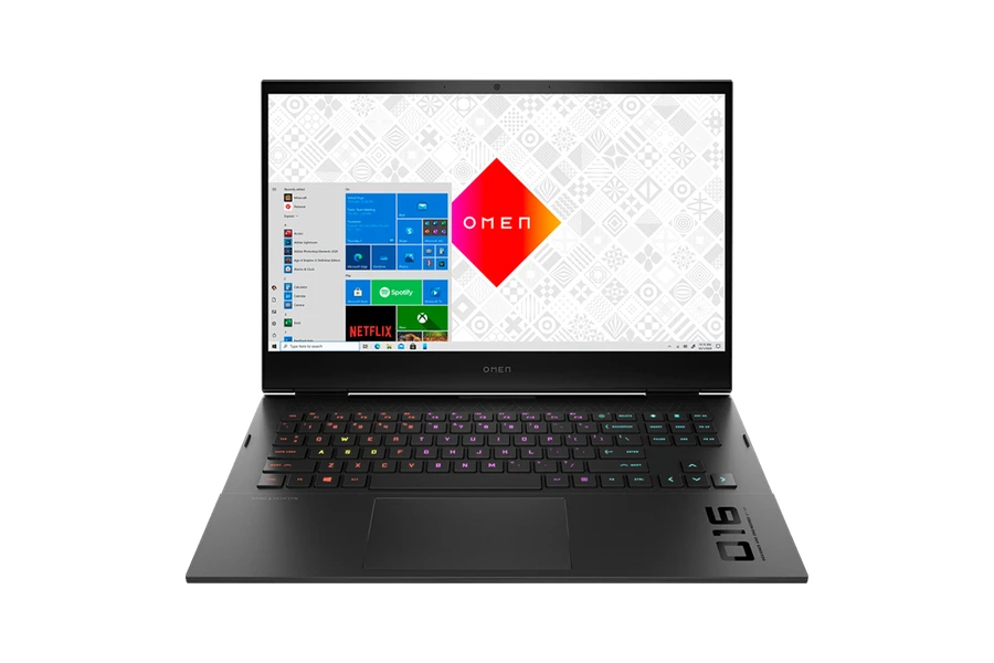 Màn hình laptop HP OMEN 16 16 inch với độ phân giải QHD, 100% sRGB, tần số quét cao
