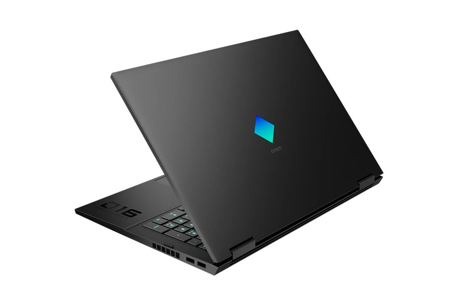 HP OMEN 16 (Intel) với thiết kế tối giản, logo tinh tế và các chi tiết cao cấp