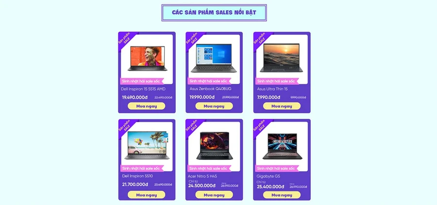 Laptop giảm giá sâu, quà tặng phụ kiện hấp dẫn dịp sinh nhật ThinkPro