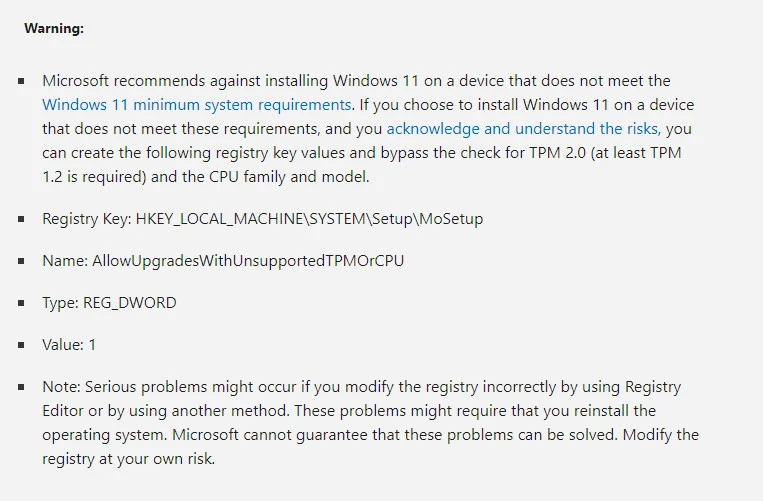 Microsoft tự tay hướng dẫn người dùng nâng cấp Windows 11 trên phần cứng không tương thích