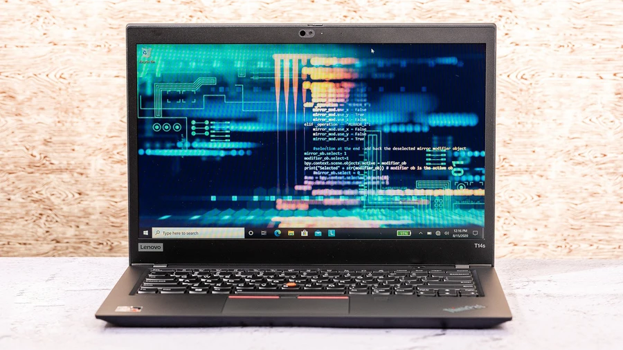 ThinkPad T14s Gen 2 với chip AMD Ryzen 5 Pro 5650U, RAM 16GB, SSD 512GB