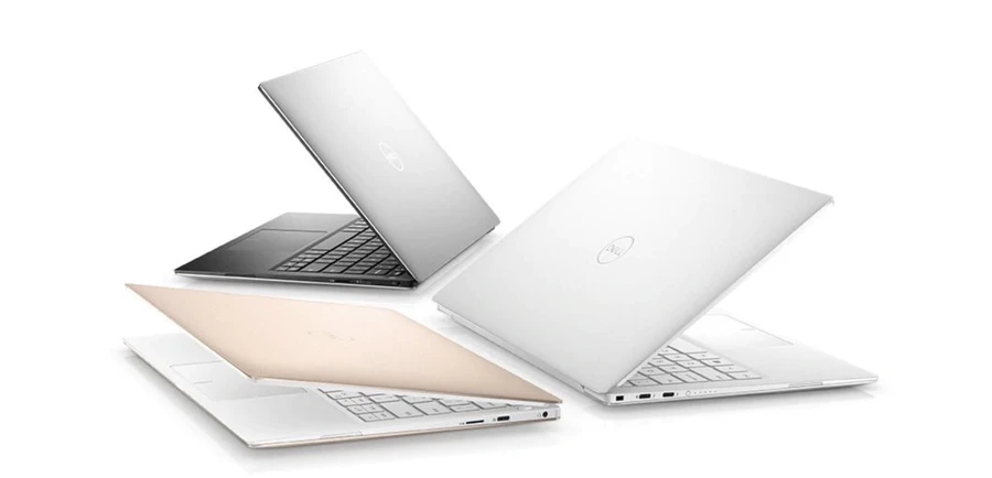 Dell XPS 13 9370 màu bạc, viền màn hình mỏng, màn hình 13.3 inch FHD IPS.