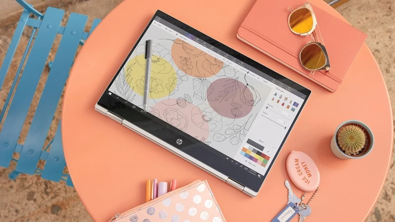 HP Pavilion 14 x360 2021 xoay lật 360 độ, màn hình cảm ứng, hỗ trợ bút HP Pen