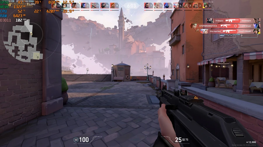 Laptop gaming chạy Windows 10 chơi game Esports và AAA, GPU xung nhịp thấp hơn bản Windows 11.
