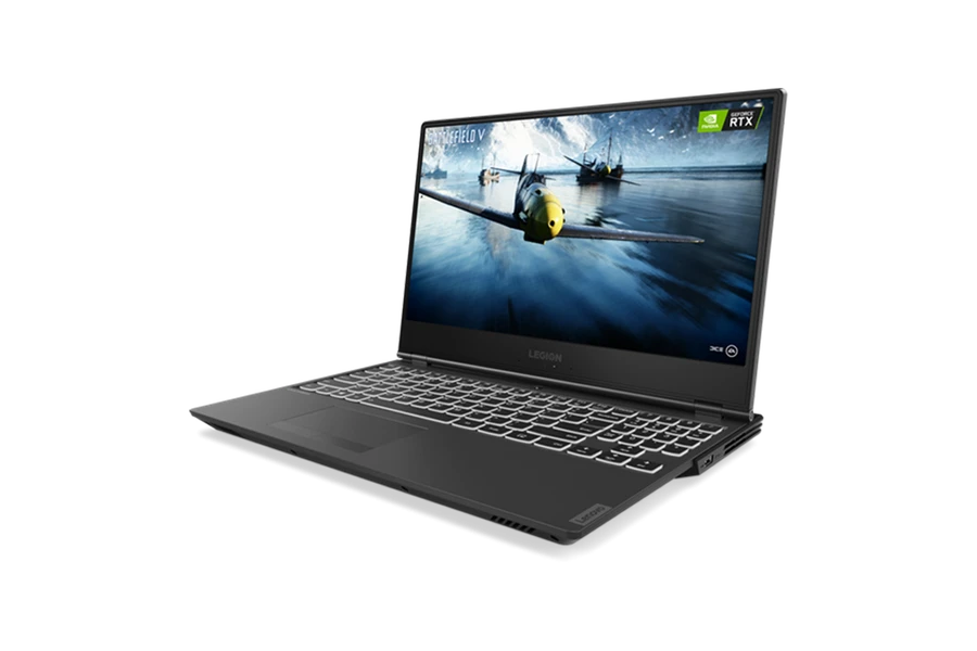 Laptop Lenovo Legion Y540 với chip Intel Core i7 và card đồ họa GTX 1660Ti.