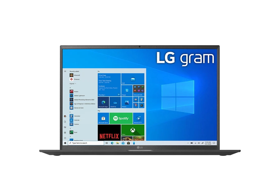 LG Gram 17'' 2021 màn hình lớn 17.3 inch, độ phân giải 2500x1600, tấm nền OLED.