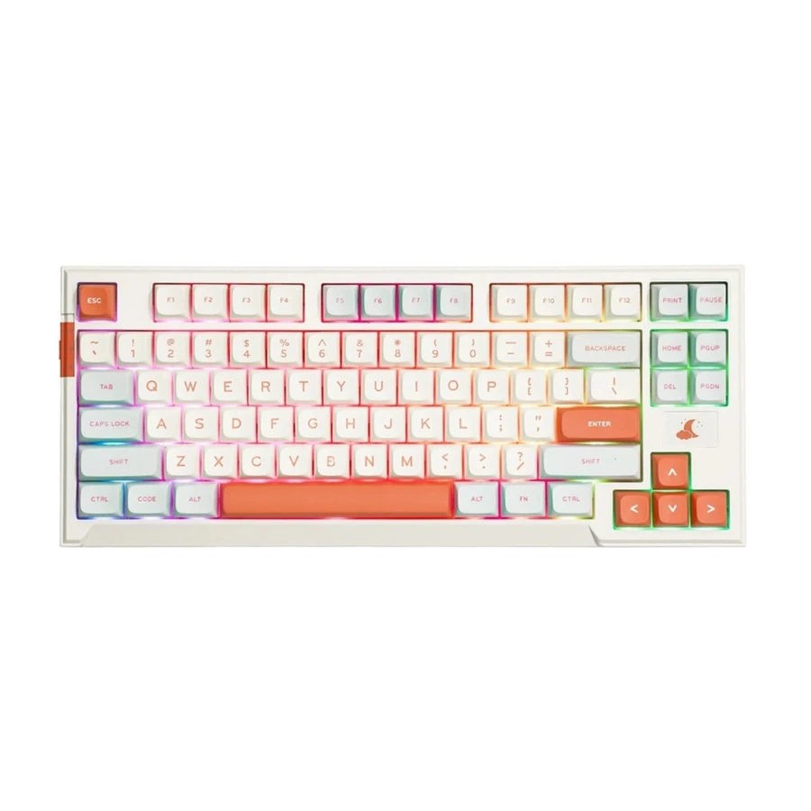 Bàn phím cơ Feker IK85 được trang bị đèn LED RGB nổi bật