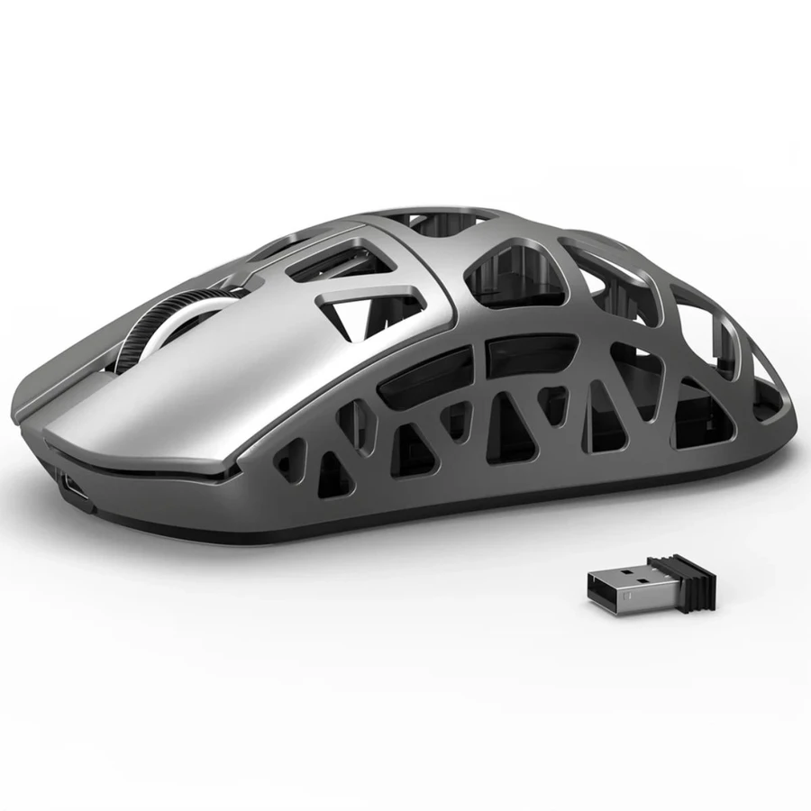 Chuột không dây Attack Shark R3 sở hữu thiết kế bền bỉ với vỏ kim loại