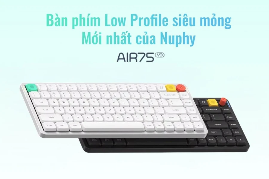 NuPhy Air75 V3 siêu mỏng
