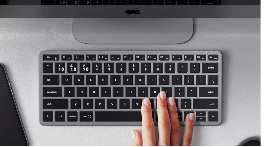 Satechi X1 Slim - Keycap được làm từ nhựa ABS