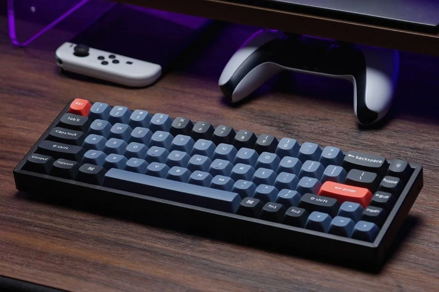 Bàn phím cơ Keychron K6 Pro sở hữu thiết kế tối giản nhưng không kém phần cuốn hút và sang trọng