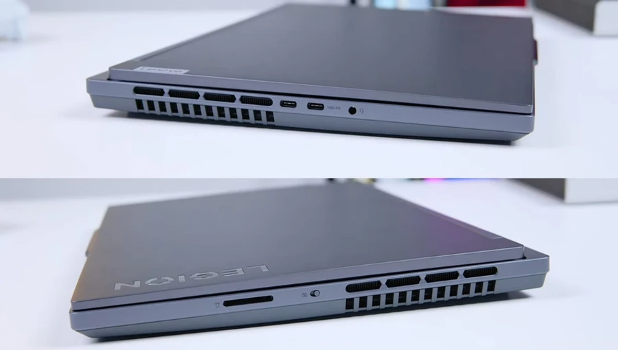 Hệ thống cổng kết nối đa dạng của Lenovo Legion Slim 5