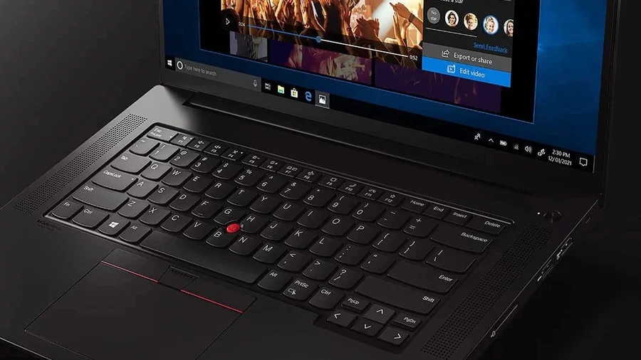 Bàn phím của ThinkPad X1 Extreme Gen 2 được đánh giá rất cao 