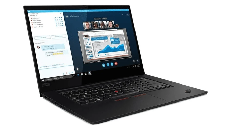Lenovo ThinkPad X1 Extreme Gen 2 được trang bị màn hình Full HD IPS tiêu chuẩn