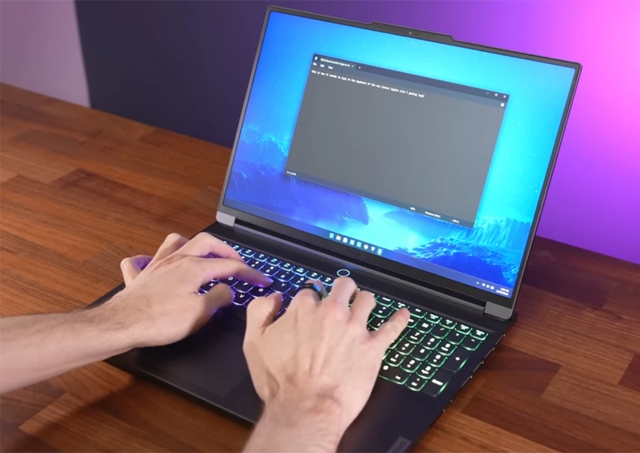 Mỏng nhẹ, hiệu năng ấn tượng chính là hai từ khóa dành cho Lenovo Legion Slim 7i