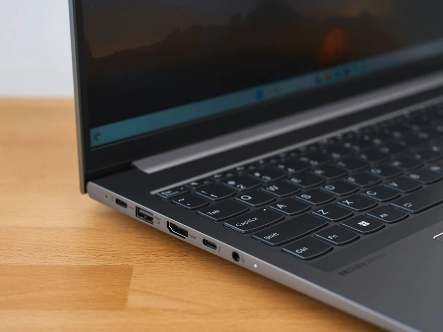 Lenovo ThinkBook 16 G5+ đầy đủ các cổng kết nối