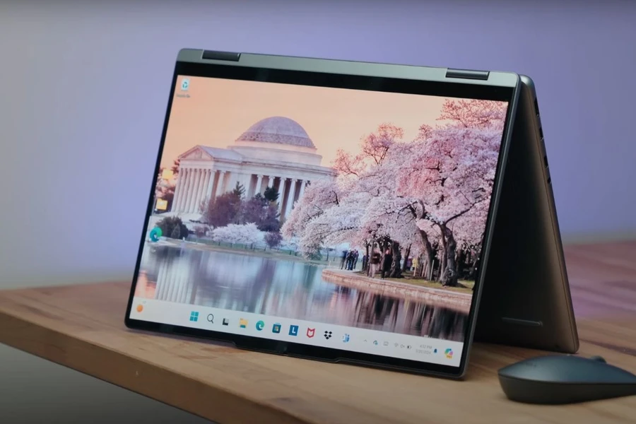 Lenovo Yoga 7 14IML9 có khả năng xoay gập 360 độ