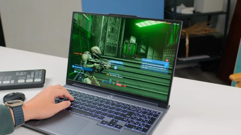 Lenovo Legion 5 2024 được tích hợp màn hình 16 inch cho không gian giải trí rộng rãi