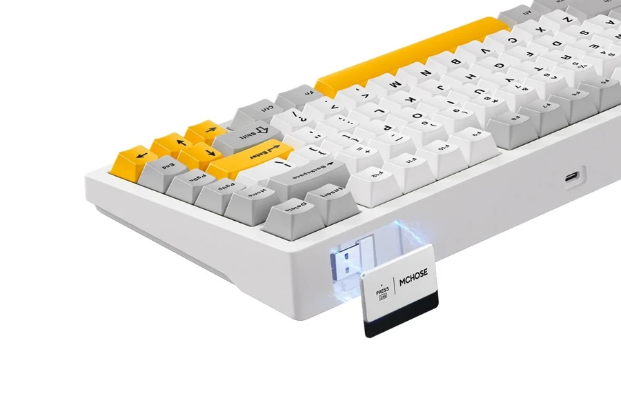 Bàn Phím Cơ Mchose G75 có vị trí giấu USB thông minh