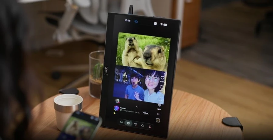 Thiết kế màn hình di động Leaf Vision 15