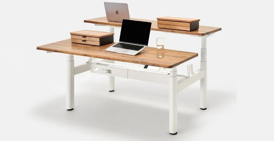 Thiết kế bộ bàn nâng hạ Alexa Twinx