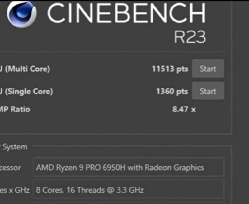 Cinebench R23