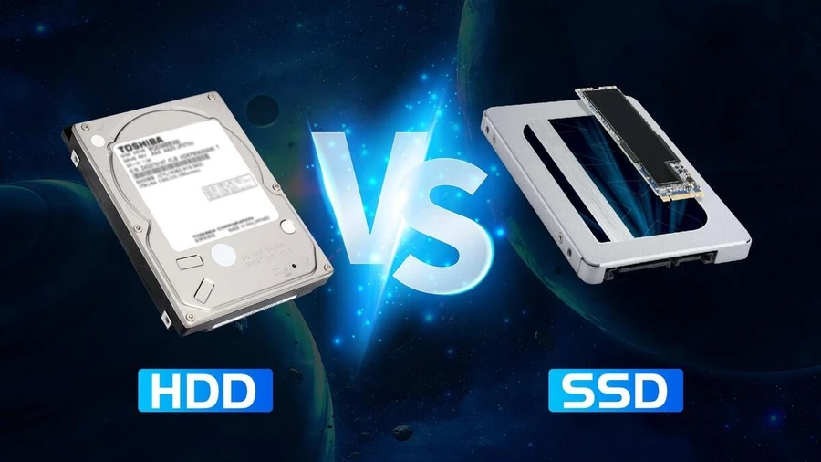 So sánh ổ cứng SSD và HDD