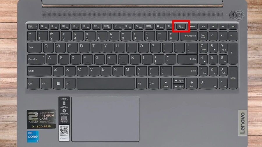 Sử dụng phím tắt PrtScn chụp màn hình laptop Lenovo