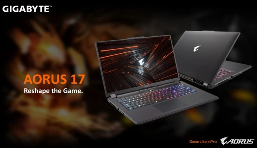 AORUS 17X YE trang bị hiệu năng cực khủng