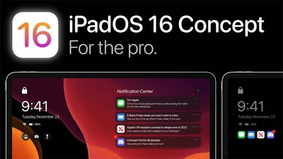 Tiềm năng của iPad được mở rộng nhờ iPadOS 16