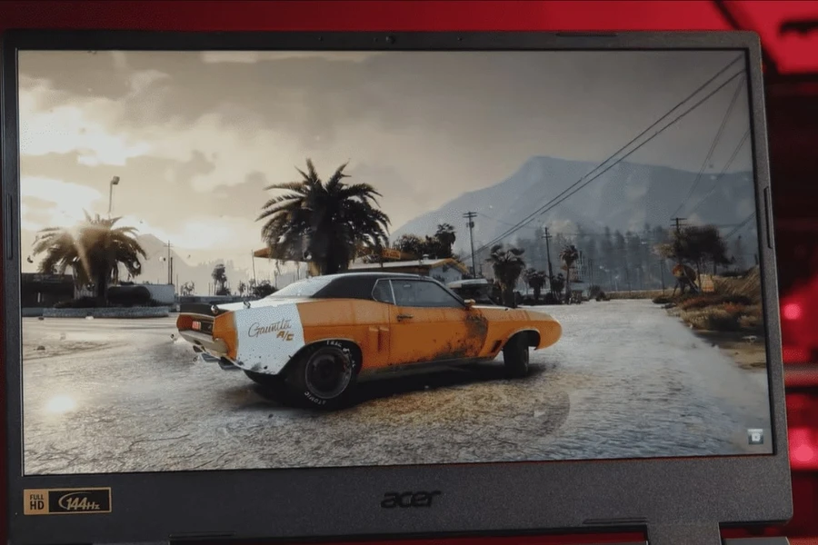 Màn hình IPS với tần số quét lên đến 144Hz