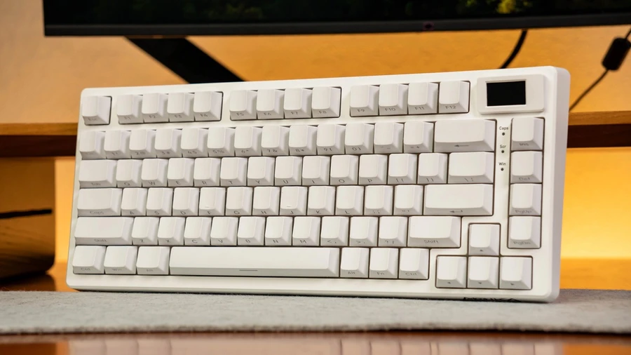 Bàn phím cơ Monka 3075 v2 Pro sở hữu thiết kế đơn giản, với layout 75% đã rất phổ biến trên thị trường