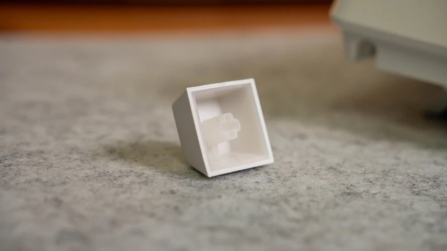 Đi kèm với switch Monka sẽ là bộ keycap ninja bằng nhựa PBT Doubleshot