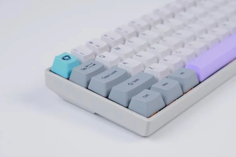 Người dùng hoàn toàn có thể yên tâm về độ bền keycap của AKKO 3068B Multi-modes Silent