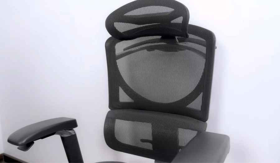 Tựa đầu 3D của ghế có thể điều chỉnh linh hoạt với năm cấp độ
