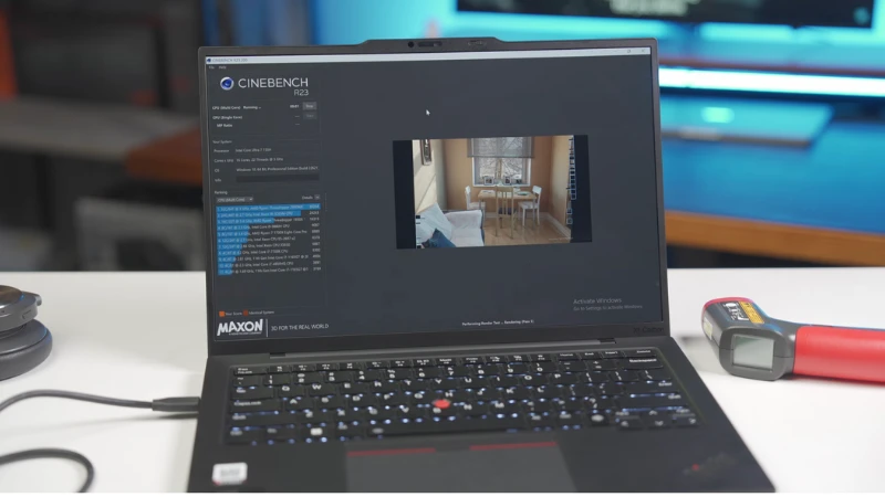 ThinkPad được trang bị bộ vi xử lý Intel Core Ultra 7 165U